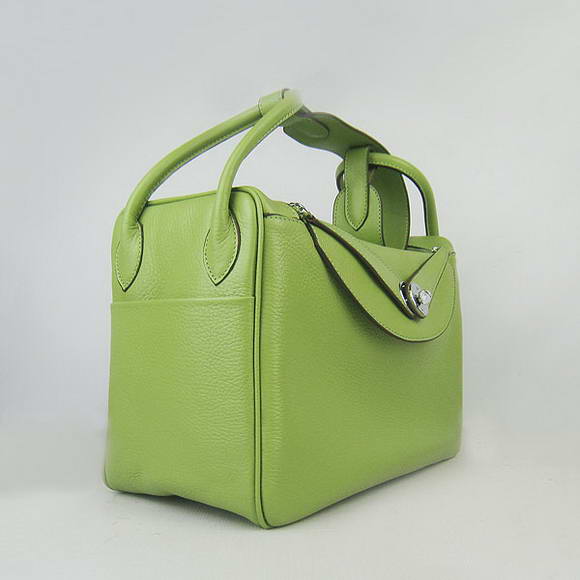 High Quality Replica Hermes Lindy 26CM Shoulder Bag Green